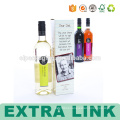 4 Bottle Cardboard Carrier Printed Wine Decorative Boxes